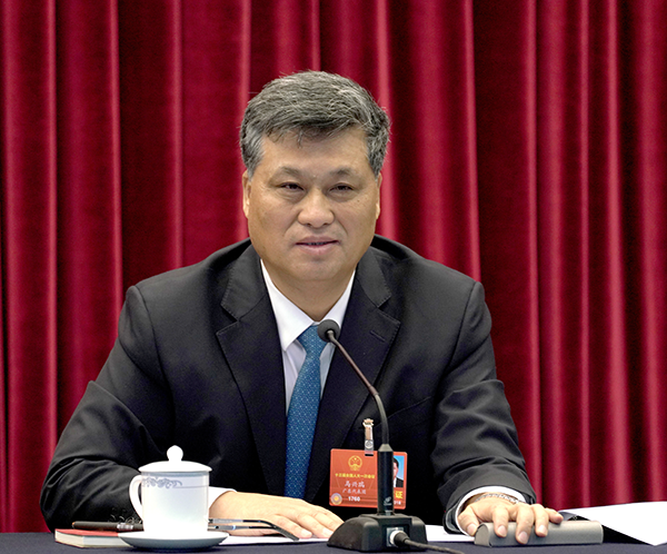 全国人大代表广东省省长马兴瑞接受人民网访谈强调
