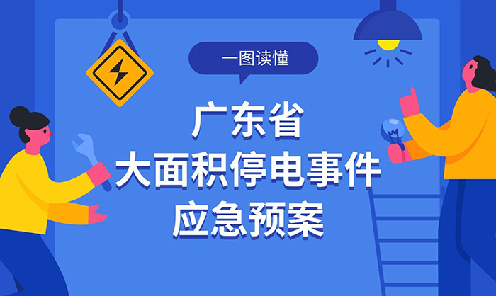 一图读懂广东省大面积停电事件应急预案