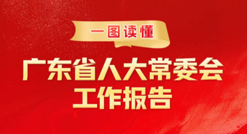 一图读懂 | 广东省人大常委会工作报告