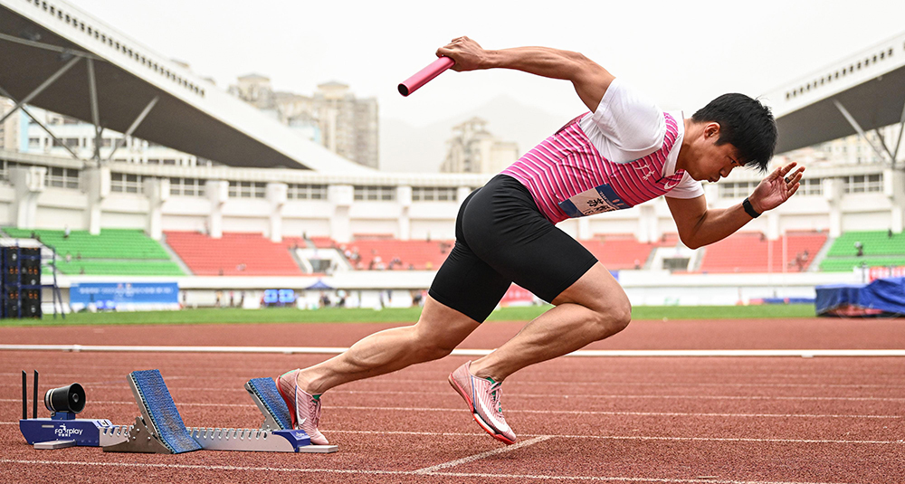 苏炳添领衔“广东速度” 广东队4×100米接力夺冠