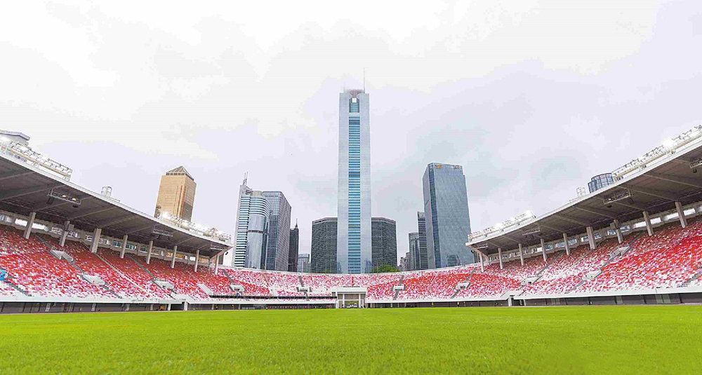 广州天河体育中心全新升级迎接十五运会