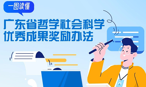 一图读懂广东省哲学社会科学优秀成果奖励办法