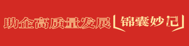 助企高质量发展锦囊妙记